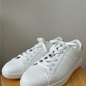 White Leather Sneakers